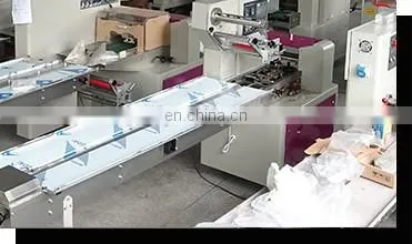 High Speed Disposable Medical Surgical Face Mask Pillow Packing Machine photo-4