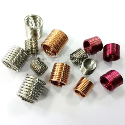 Stainless Steel Metric Course Size Free Running Wire Thread Insert photo-3