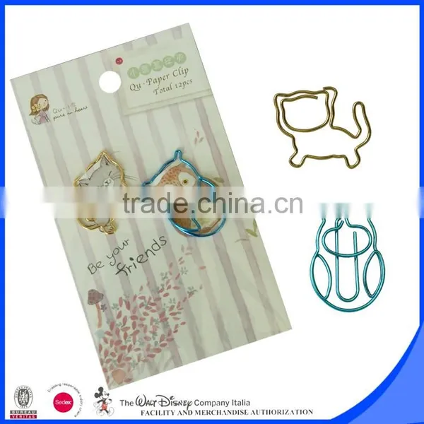China Stationery Supplier Lovely Cat Paperclips photo-2