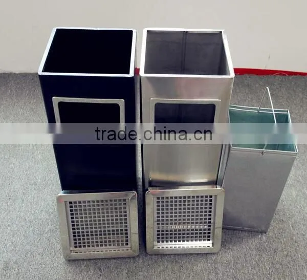 Waste Bin Container Price/Outdoor Metal Litter Bin/Dustbin/Garbage Trash Bin photo-6