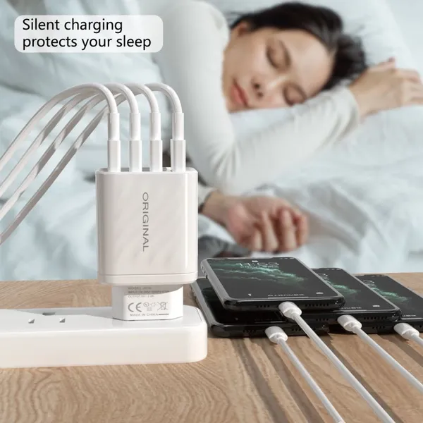 2022 Wholesale Fast Charging 4USB Quick Charge Usb Car Charger for Mobile Phone photo-4