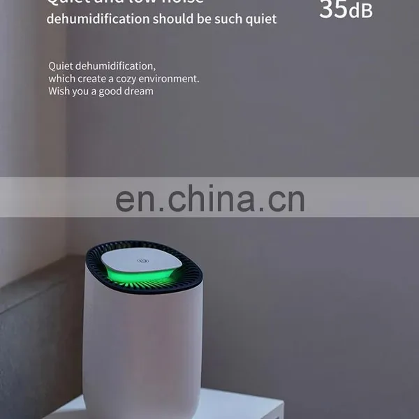 China OEM Color /ODM 600ML Silence Works Well Mini Portable Dehumidifying Controller Home Dehumidifier photo-4
