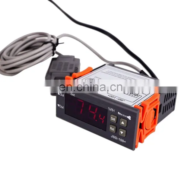 Controlador de temperatura, humedad y CO2, controlador de temperatura microinformático JSD-100+ photo-1