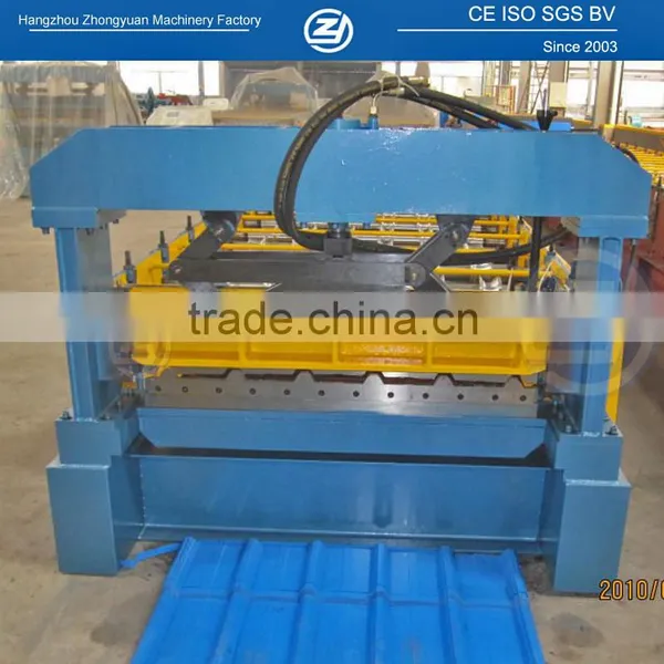 Aluminum Roof Steel Sheet Rolling Forming Machine/Cold Machinery photo-3