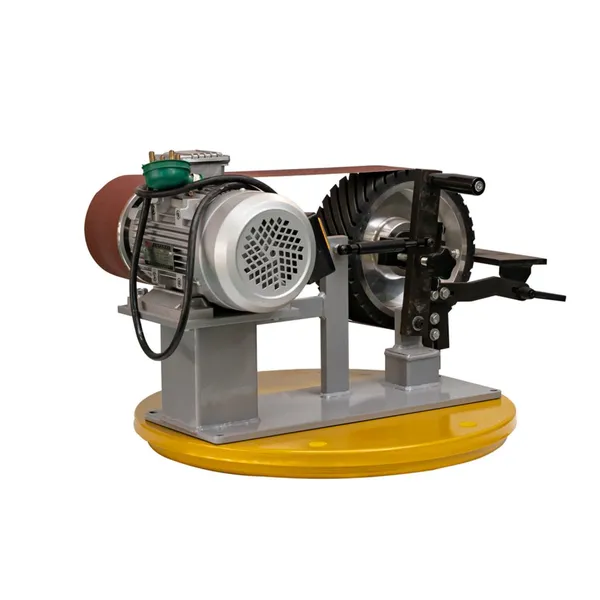Bench Type Belt Sander Industrial Belt Grinder photo-3