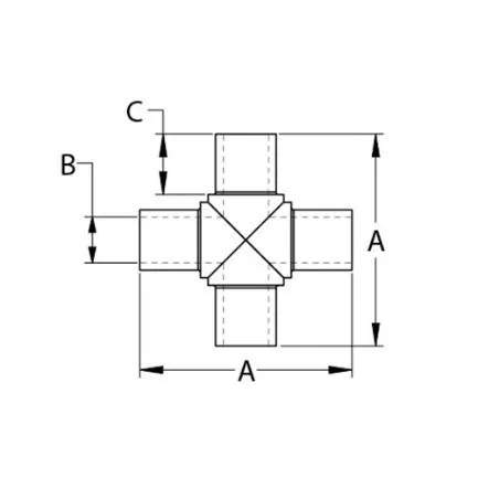 PFA Welding Four-way WCA