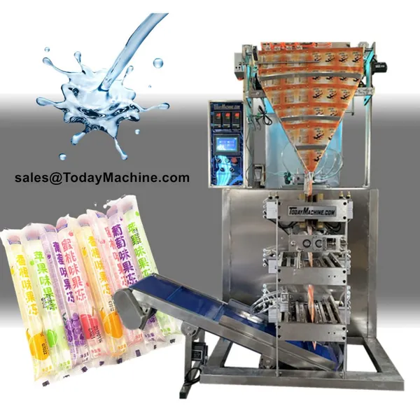 Multi Lanes Filling Ketchup Mayonnaise Honey Stick Sachet Packing Machine photo-5