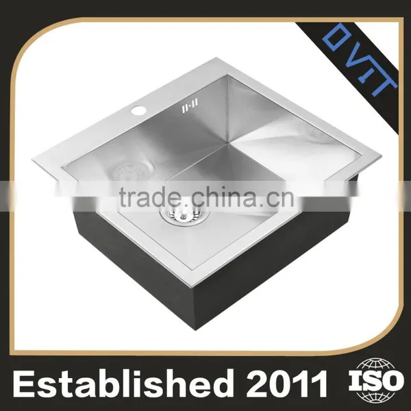 Top Selling Good Design Handmade Stainless Steel Sink