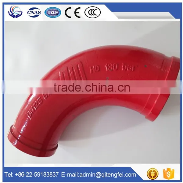 Abrasive Resistance Concrete Pump Delivery Line Concrete Pump Bend Pipe, Carbon Steel Elbow photo-3