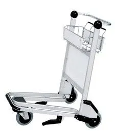 TSST-20 Airport Trolley 3 Wheels Airport Luggage Trolley 3 Wheels Portable Mobile Airport Trolley With Brake photo-3