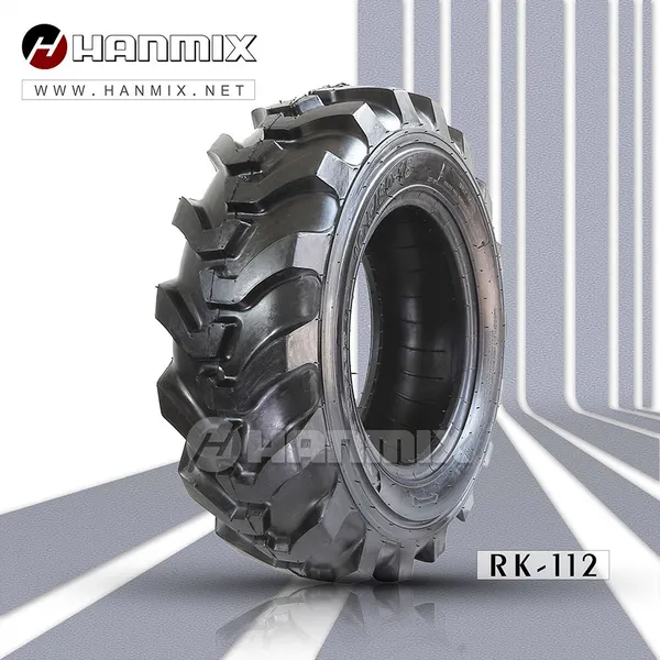 HANMIX Industrial IND Tire Backhoe Loader 10.5/80-18 12.5/80-18 Llantas Compact Dumper Telehandler Tyres Pneu