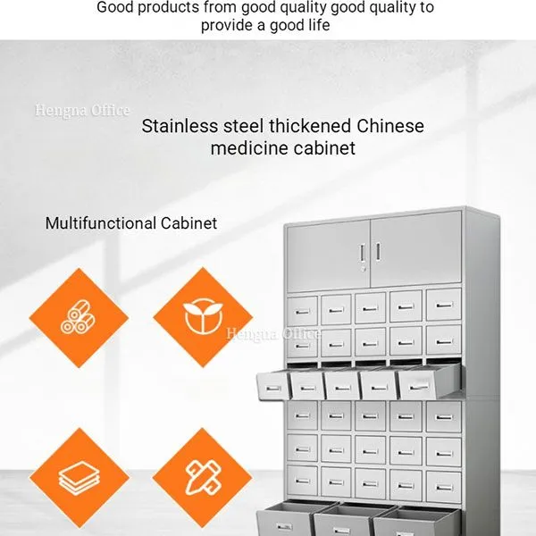 TCM Apothecary Cabinet for Luxury Wellness Spas and Clinics | Authentic Heritage Look photo-4