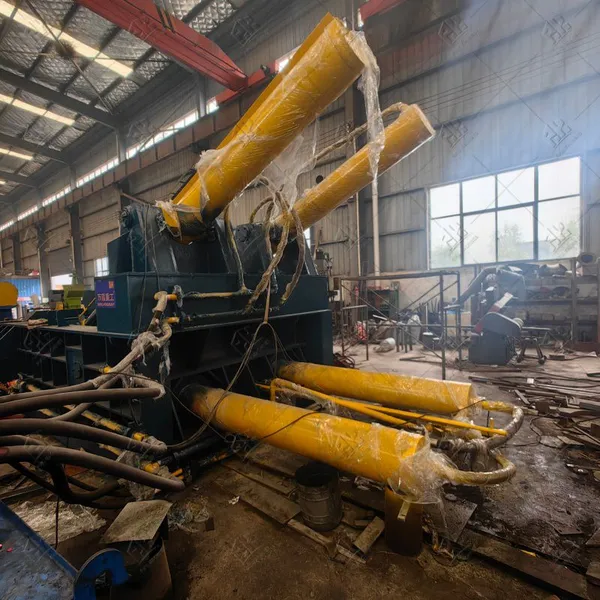 High Efficiency Scrap Iron Baling Press Machine with Large Bale Size