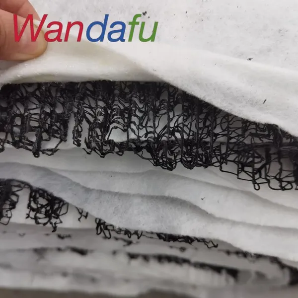 Wandafu High-efficiency Drainage Filtration & Anti-clogging Composite Drainage Geomat photo-2
