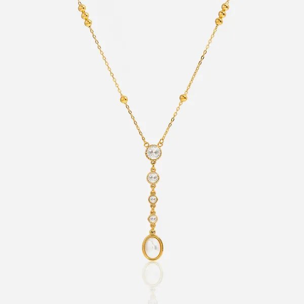 Scratch Resistant Stainless Steel Necklace With Titanium Nitride Barrier photo-5