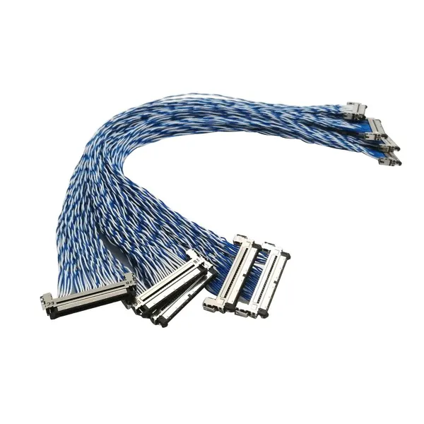 Blue-White Twisted Pair FX15S LVDS Cable for LCD/LED Panels photo-4