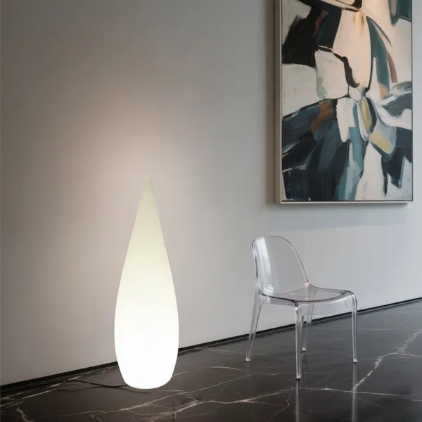 16 RGB Color LED Floor Lamp Modern Drip Shaped Decorative Lawn Lights for Outdoor Garden Dining Room Hotel Christmas Halloween photo-2