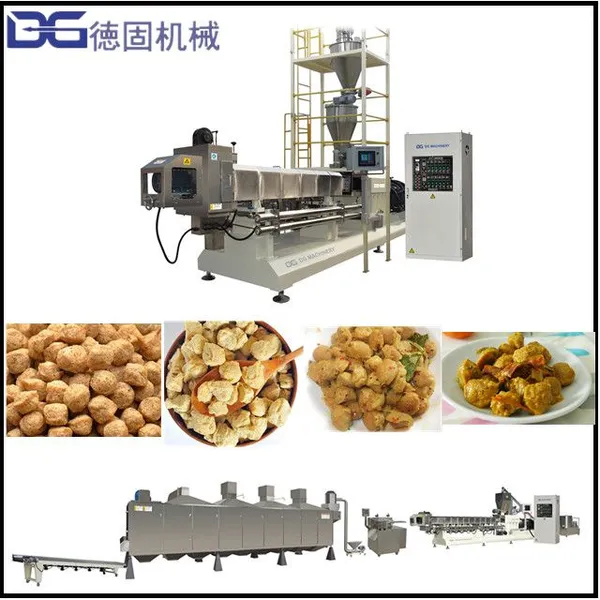 High Moisture Soy Protein Beef Meat Making Extruder Machine/production Line Extruded Equipment photo-5