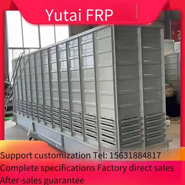 Round Cross-flow Frp Cooling Tower, Counter-flow Cooling Water Tower, High Efficiency of Mixed Ventilation, Yutai photo-4