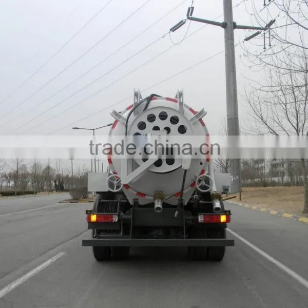 2015 Yuanyi High Quality 8-16CBM Sewage Suction Truck for Sale photo-3