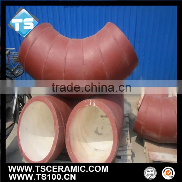 Wear-resistant Ceramic Tube for Mine and Powder Plant photo-5