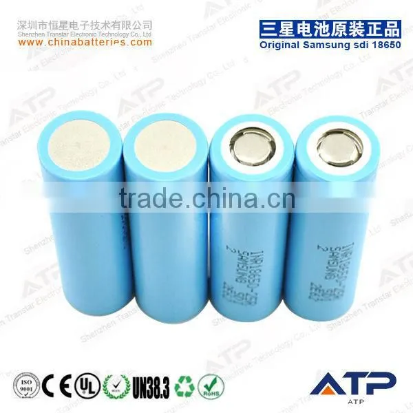 Samsung Lithium Ion Battery Cell 18650 / Samsung Inr18650-25r / Samsung 18650 25r