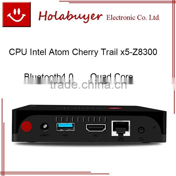2GB/60GB Bluetooth 4.0 Quad Core 100M LAN 64Bits 4k Satellite Receiver Fanless Mini pc