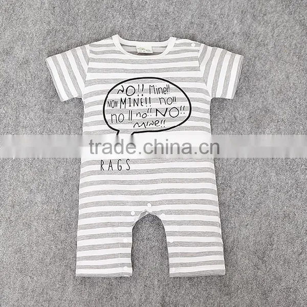 2016 Cute Modeling Cartoon High Quality Newborn Baby Rompers Pure Cotton Summer Toddler Jumpsuits photo-3