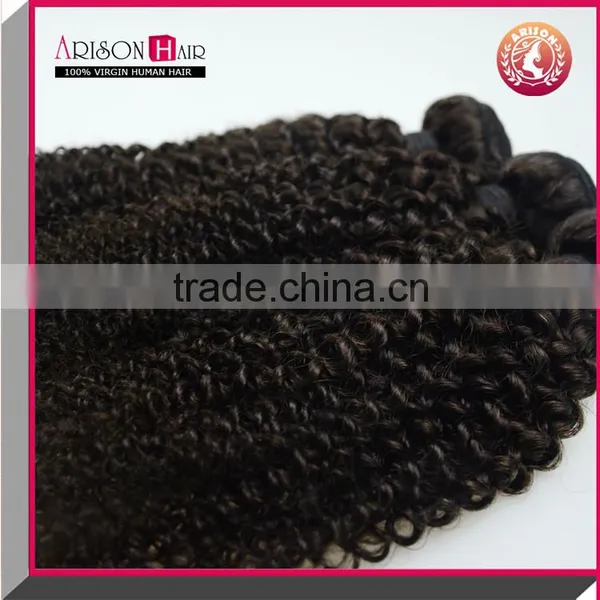 Hot Selling Cheap 100% Unprocessed Brizilian Kinky Curl Virgin Hair Bundles