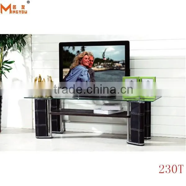 Mexico Market Popular Clear Glass Wall Console Table photo-4