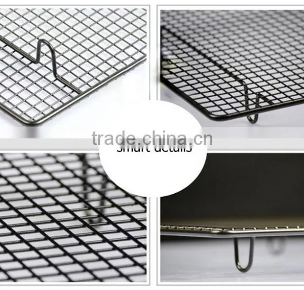 AN187 ANPHY Large Rack for Cakes Pizza Snack Food Baking or Cooling SGS Steel Gift Packing STOCK Display Holder 46*26*3cm 546g photo-3