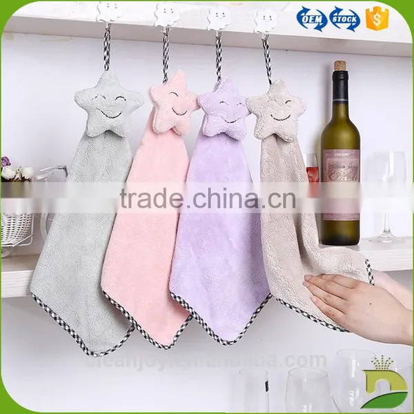 China Supplier Factory Direct Star Pattern Towel Children