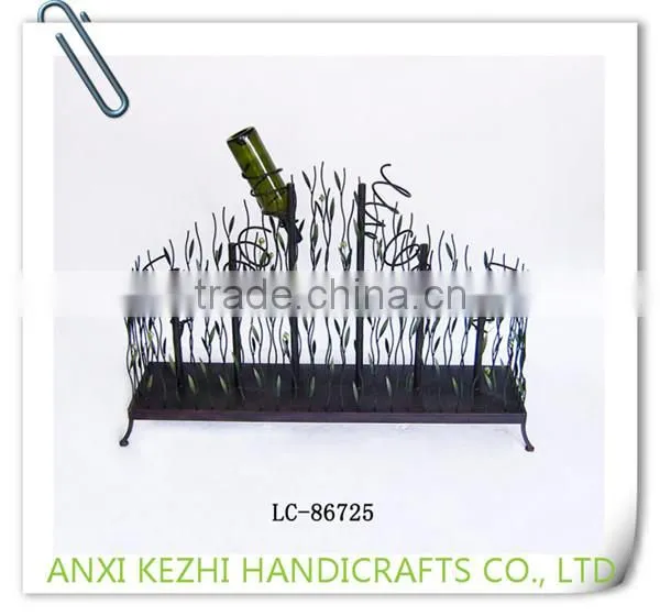 LC-86725 Modern wine decorative drawing room metal wire wine holder