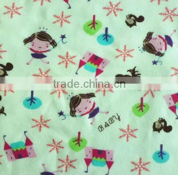 Printed Polyester Fleece Fabric