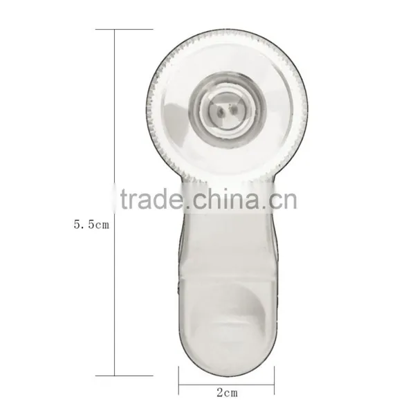 180 Degree Fisheye Macro 2 in 1 Lens Magnetic Mount for Mobile Phones Black photo-4
