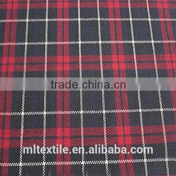 Hotsales 35% WOOL65% POLYESTE Clothing Fabric Wool Suit Fabrics Plaid Coat Fabric photo-3