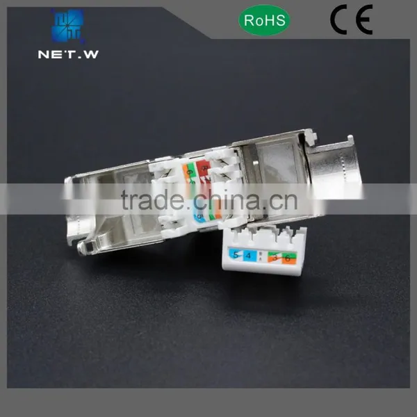 8p8c Rj45 FTP Cat5e Jacks, Ethernet Cat5e Keystone Jack FTP Keystone Module photo-2