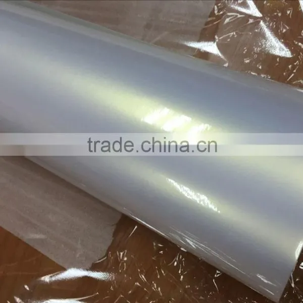 White Pearl Chameleon Sticker for Car Wrapping With Size:1.52*20m/roll photo-2