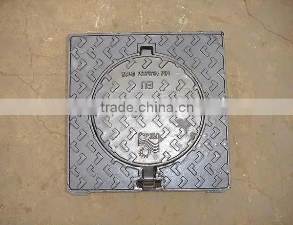 Sand Casting Ductile Cast Iron Square Manhole Covers photo-3
