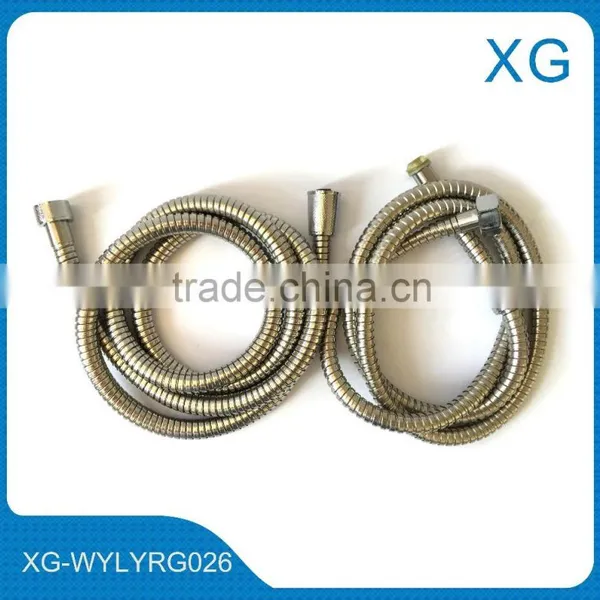 Bathroom Hand Hold Stainless Steel Shower Hose/Blister Package Shower Set Flexible Extension Shower Hose 1.5m
