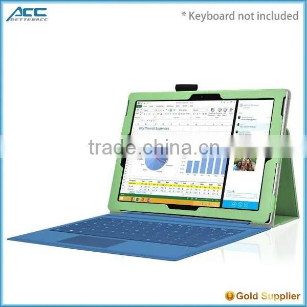 Surface Pro 3 Case, Leather Case Cover for Microsoft Surface Pro 3 With Handhold photo-6