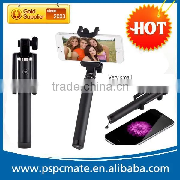 New Products Universal Bluetooth Newest Smallest Monopod Selfie Stick Foldable Design photo-3