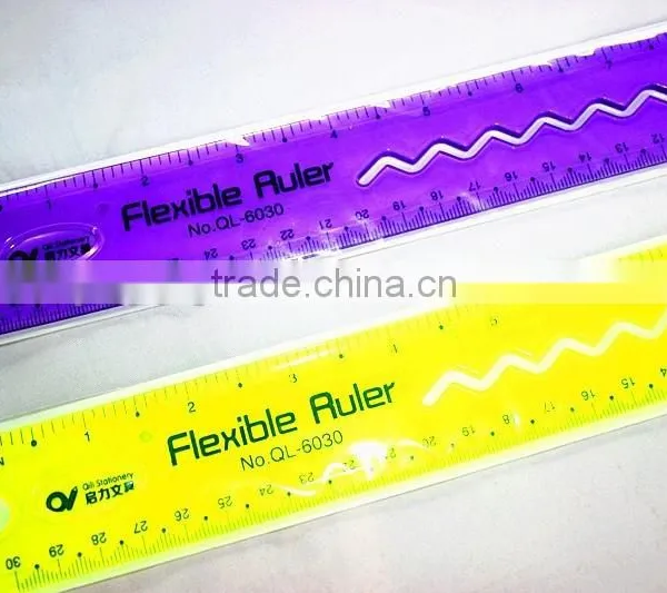 2015 Hot Factory OEM High Quality PVC Ruler Latest Stationery Items photo-2