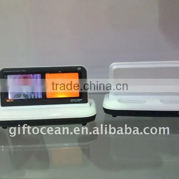 2.4'' Digital Photo Frame With Calendar Clock