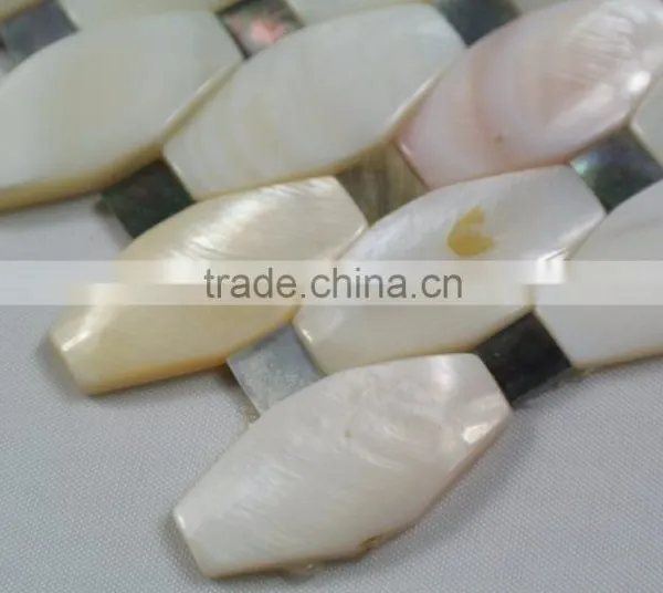 Convex Pattern Shell Mosaic Tile,bathroom Tile,seamless on Mesh photo-5