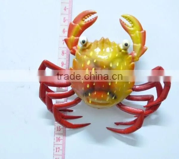 4 Inch Plastic Crab City Name Personalized Fridge Magnet photo-2