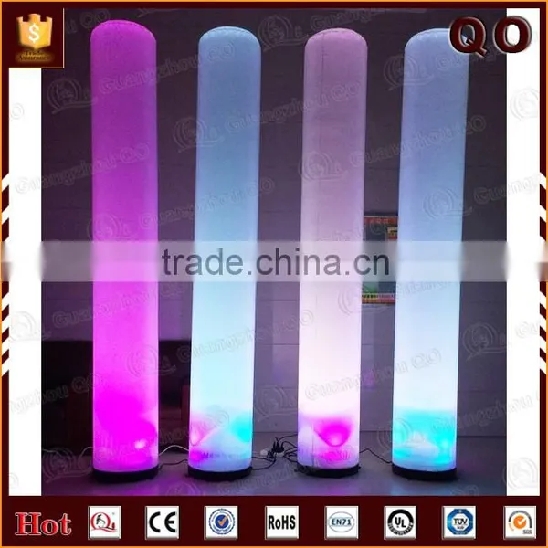 Reasonable Price Customized Size Inflatable Lighted Wedding Columns photo-2
