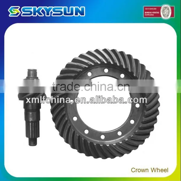 High Perfermance Crown Wheel and Pinion Gear Bevel Gear for Truck photo-2