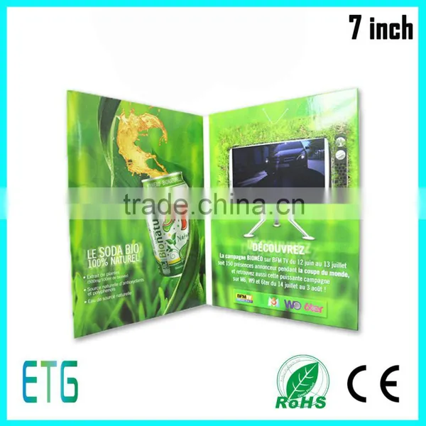Digital Brochure With Video Greeting Card Lcd 4.3 Inch With Lcd Video Brochure Card photo-4