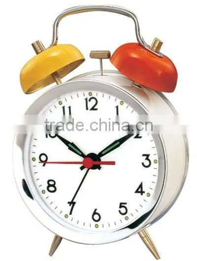 3.5 Inches Colorful Metal Case Mechanical Alarm Clock photo-4